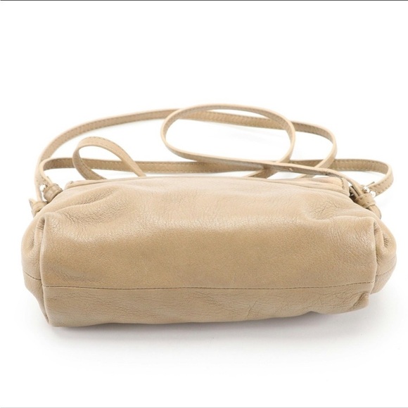 Chloé Lily Mini Two-Way Bag in Taupe Leather Leopard Print Accent - Picture 2 of 8